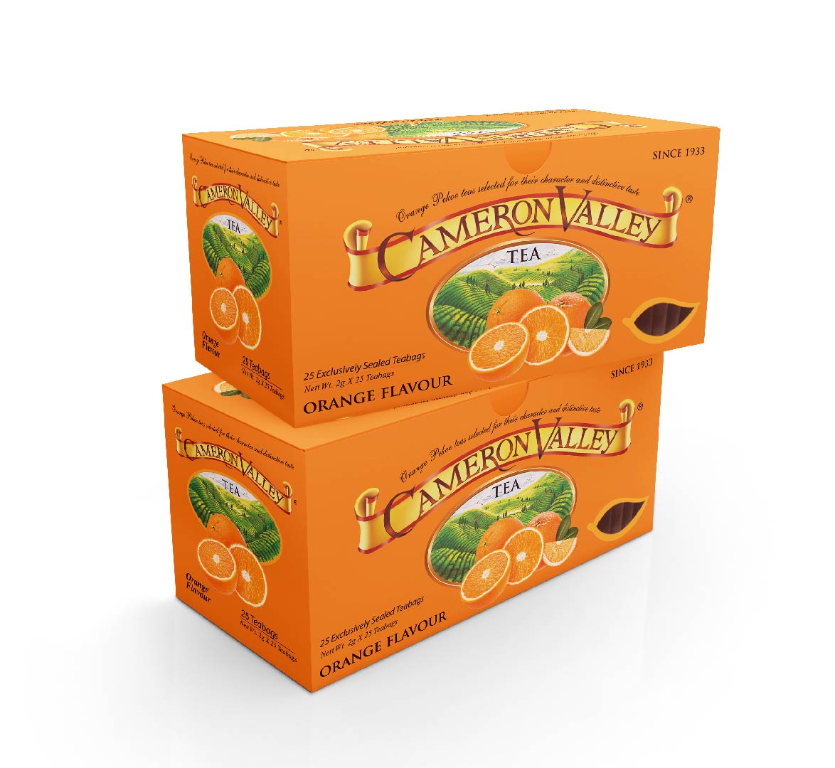 Orange Packet Tea Orange Tea - Cameron Valley Tea