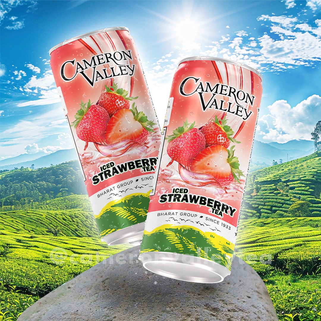 Iced Strawberry Tea - Cameron Valley Tea